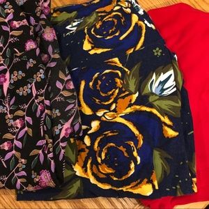 Lularoe tc leggings beauty and the beast